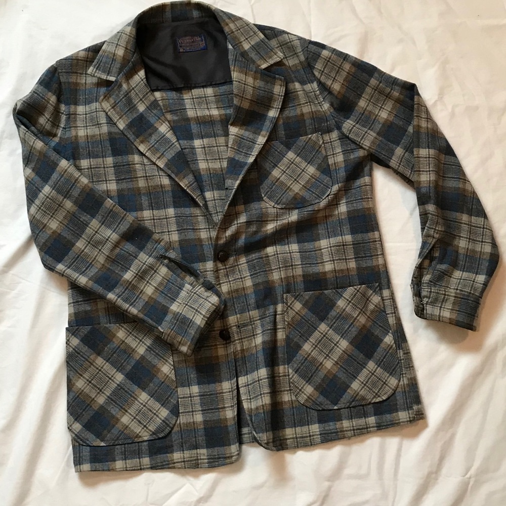 Pendleton 100% wool overshirt/jacket